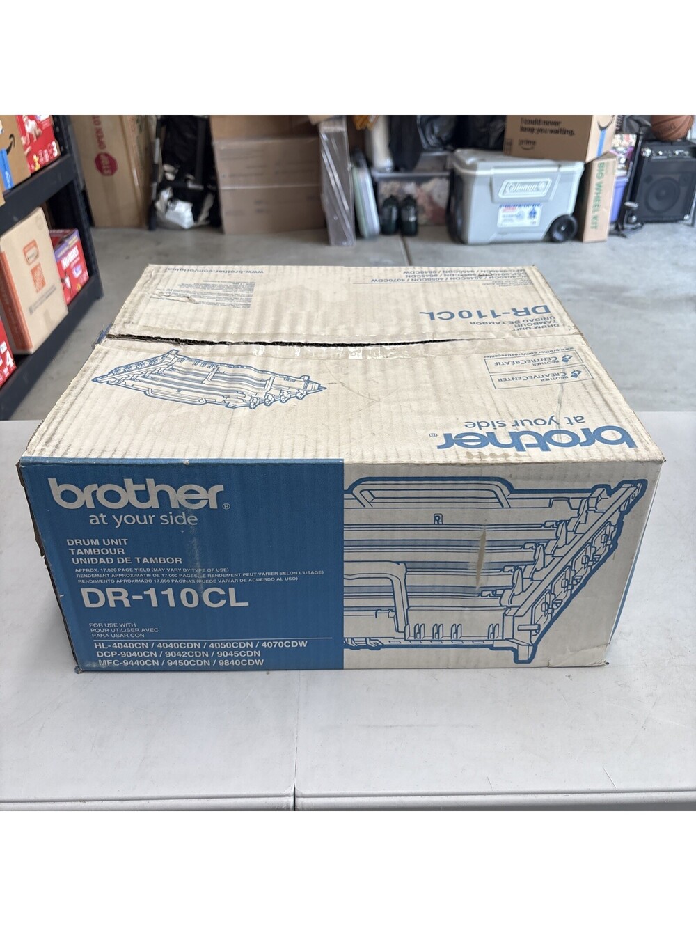 Brother DR-110CL DR110CL Drum Unit OEM New Genuine OPEN BOX